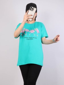 تیشرت پنبه(فلامینگو)