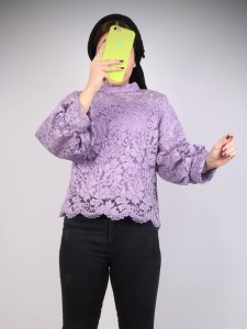 شومیز تمام گیپور(کوتاه)