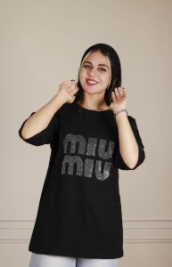 تیشرت پنبه لش نگینی